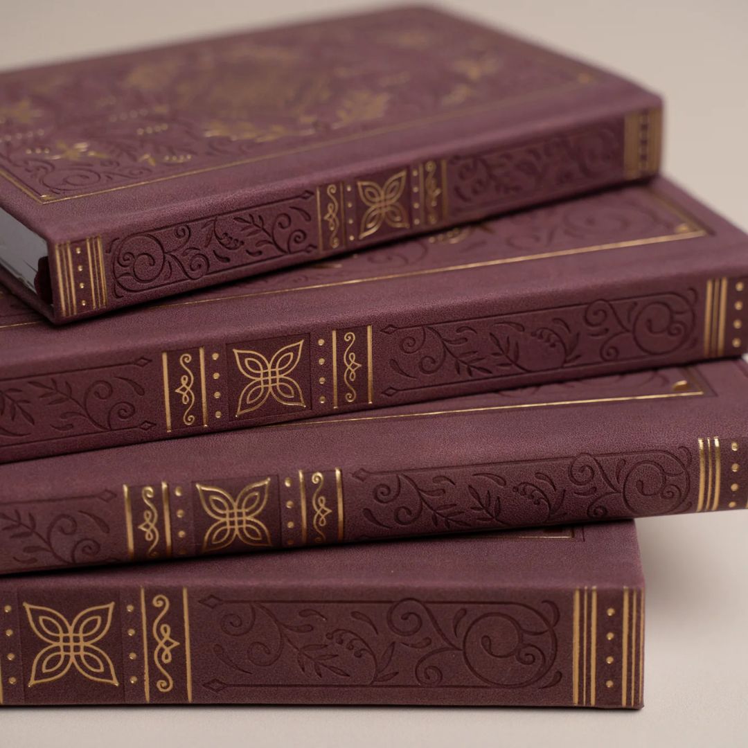 A5 Storybook in Plum Journal - Archer & Olive - Dot Grid - Archer & Olive