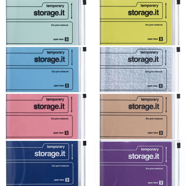 A6 Dot Grid Storage.It Notebook-Notebooks-Mark's Inc.-Mint
