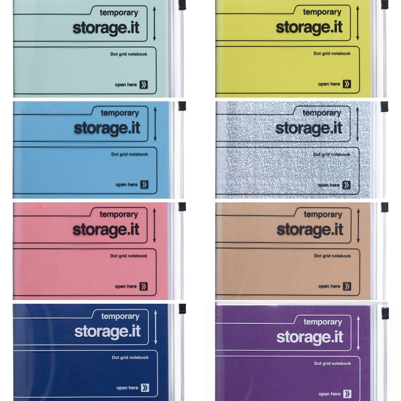 A6 Dot Grid Storage.It Notebook-Notebooks-Mark's Inc.-Mint