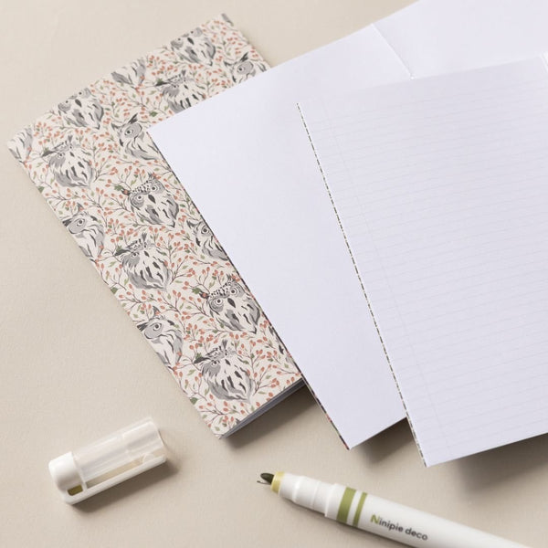 A6 Forest Notebooks Set of 3-Notebooks-Under the Rowan Trees-