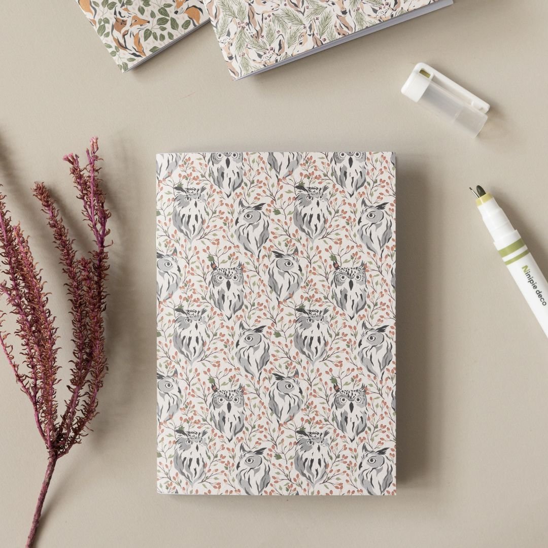 A6 Forest Notebooks Set of 3 - Under the Rowan Trees - Under the Rowan Trees