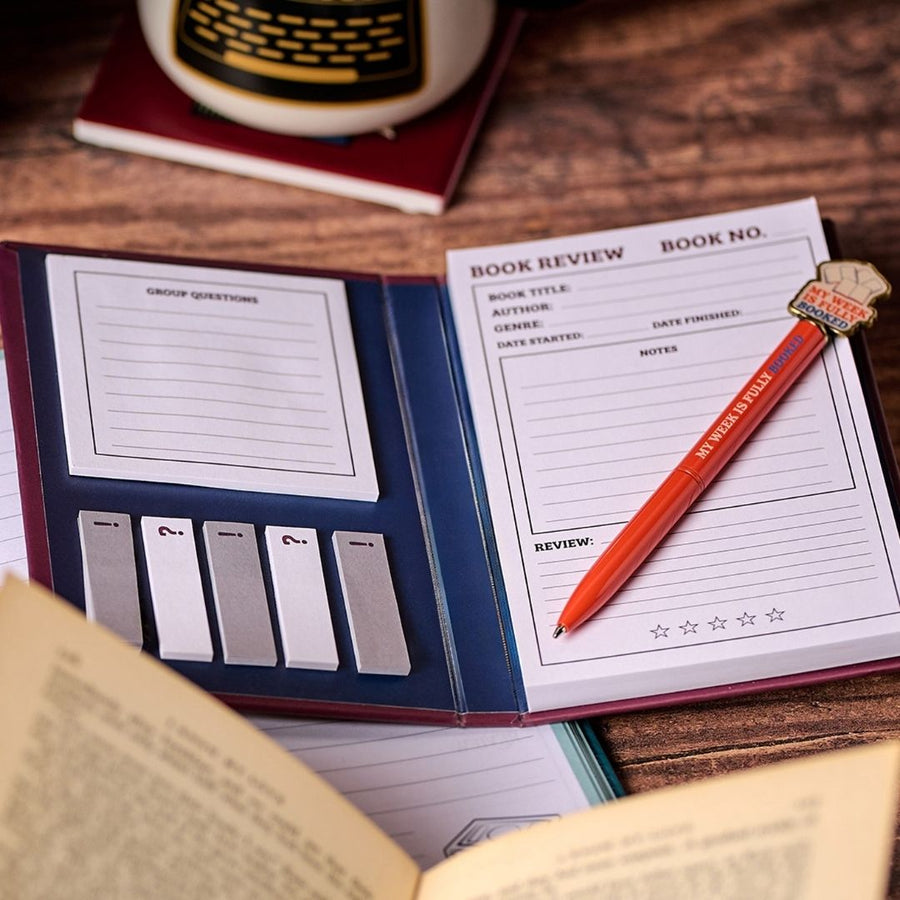 A6 My Book Review Notes Set - Half Moon Bay