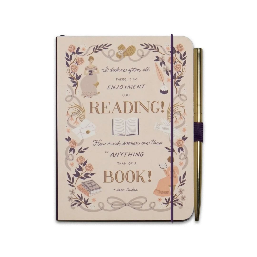 A6 Notebook and Pen - Pride & Prejudice - Half Moon Bay
