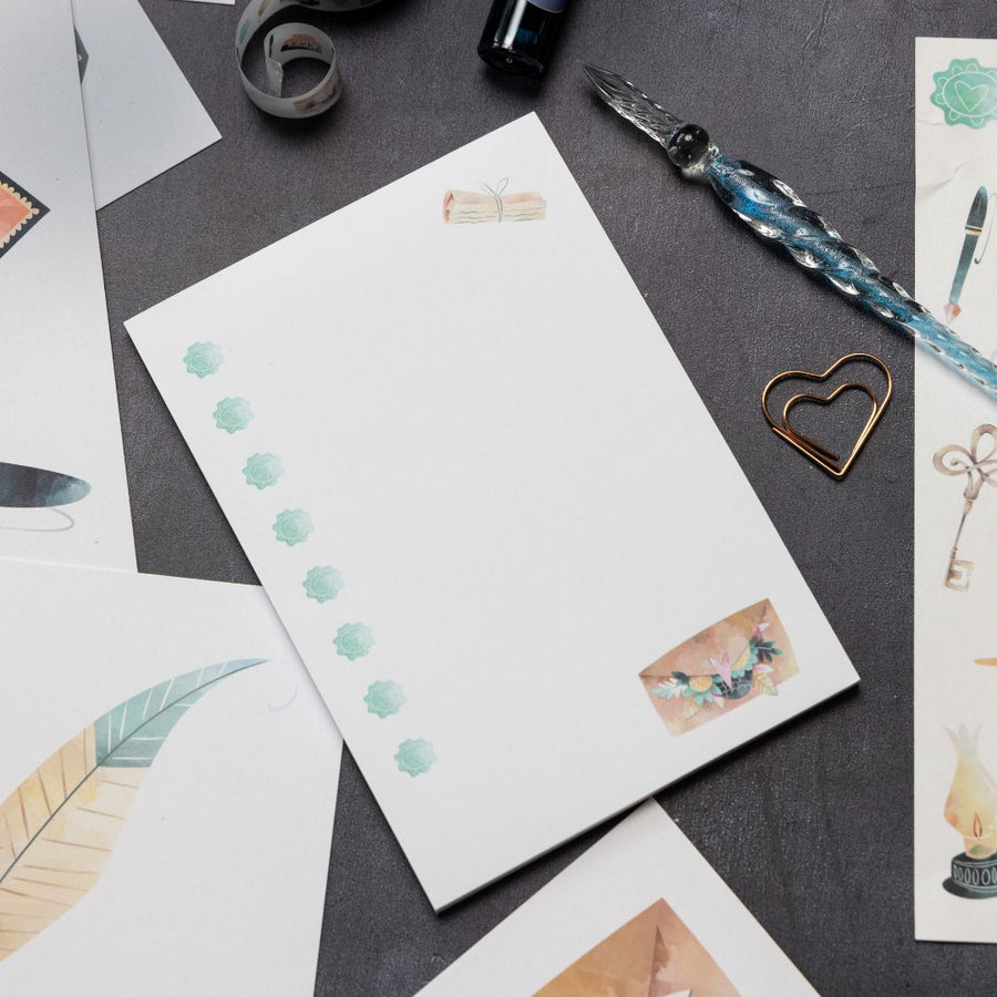 A6 Notepad Watercolour Writer - Under the Rowan Trees