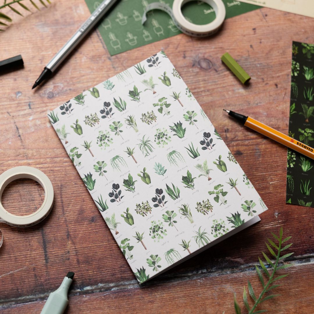 A6 Plant Lover Notebooks Set of 2 - Under the Rowan Trees