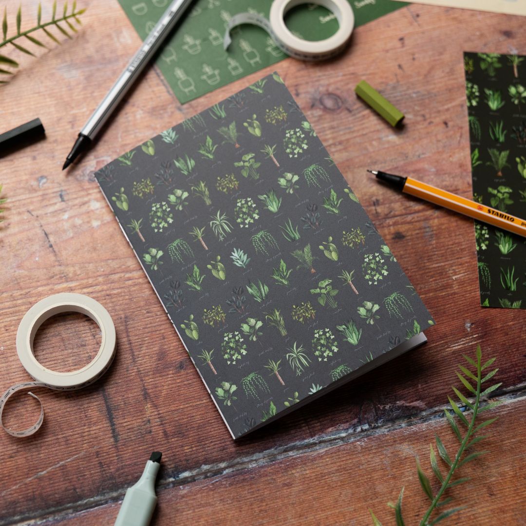 A6 Plant Lover Notebooks Set of 2 - Under the Rowan Trees