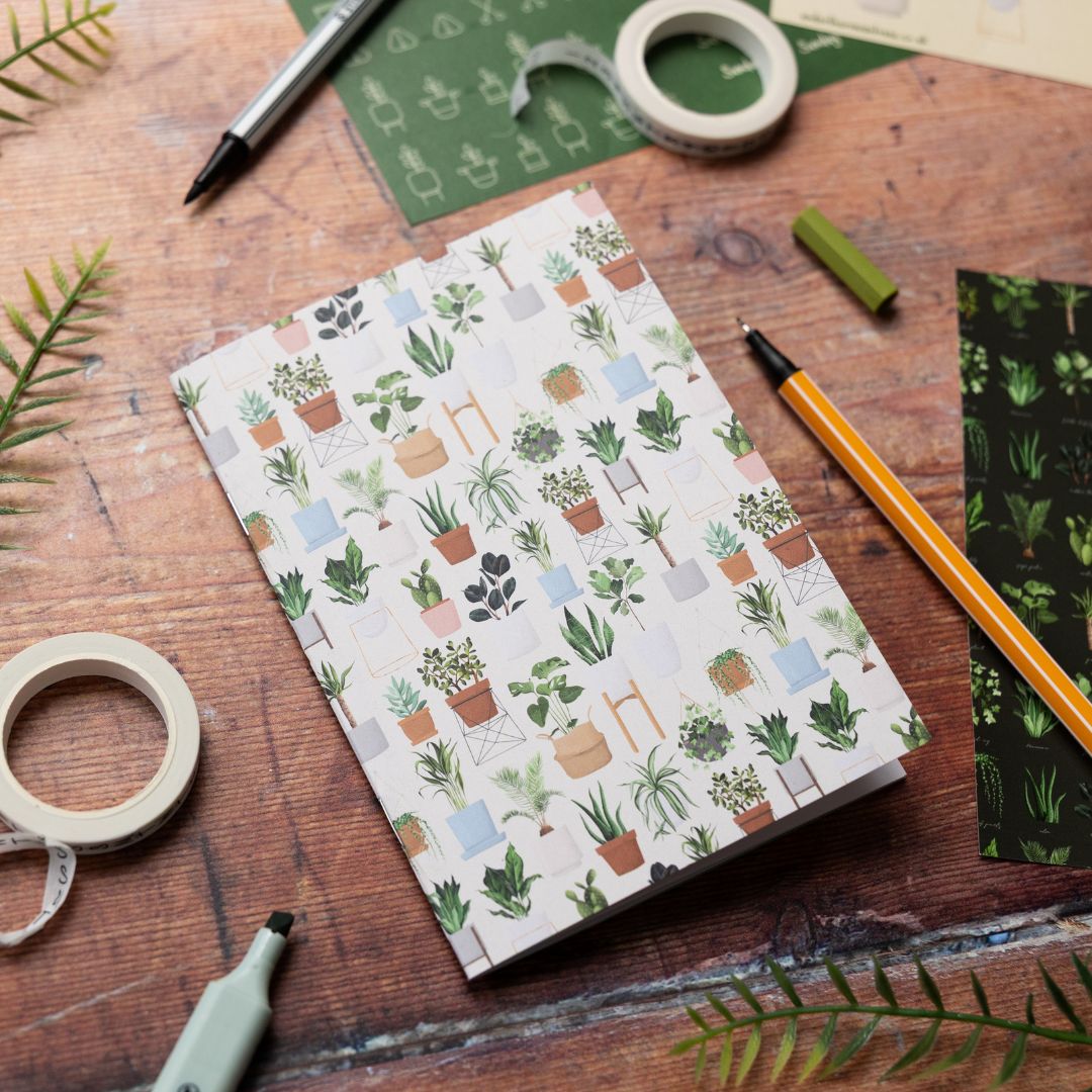 A6 Plant Lover Notebooks Set of 2 - Under the Rowan Trees