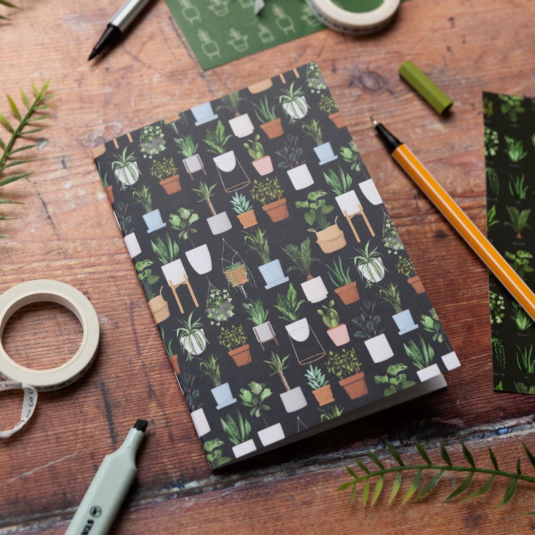 A6 Plant Lover Notebooks Set of 2 - Under the Rowan Trees