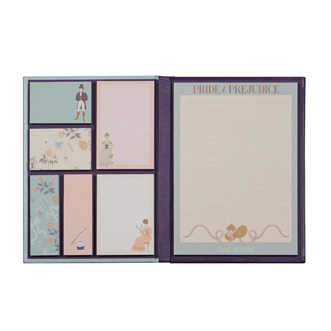 A6 Sticky Notes Pride & Prejudice - Half Moon Bay