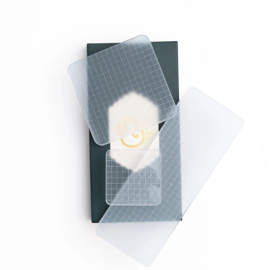 Acrylic Stamping Block Set of 3 - Archer & Olive