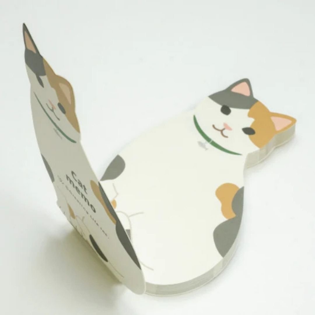 Animal Memo Pad - Cat - Greeting Life