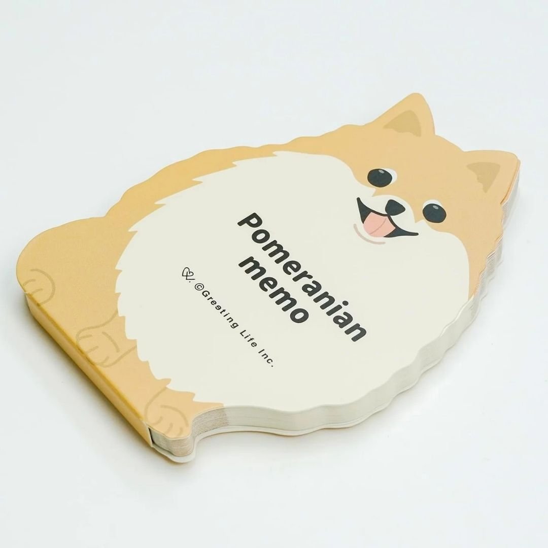 Animal Memo Pad - Pomeranian - Greeting Life