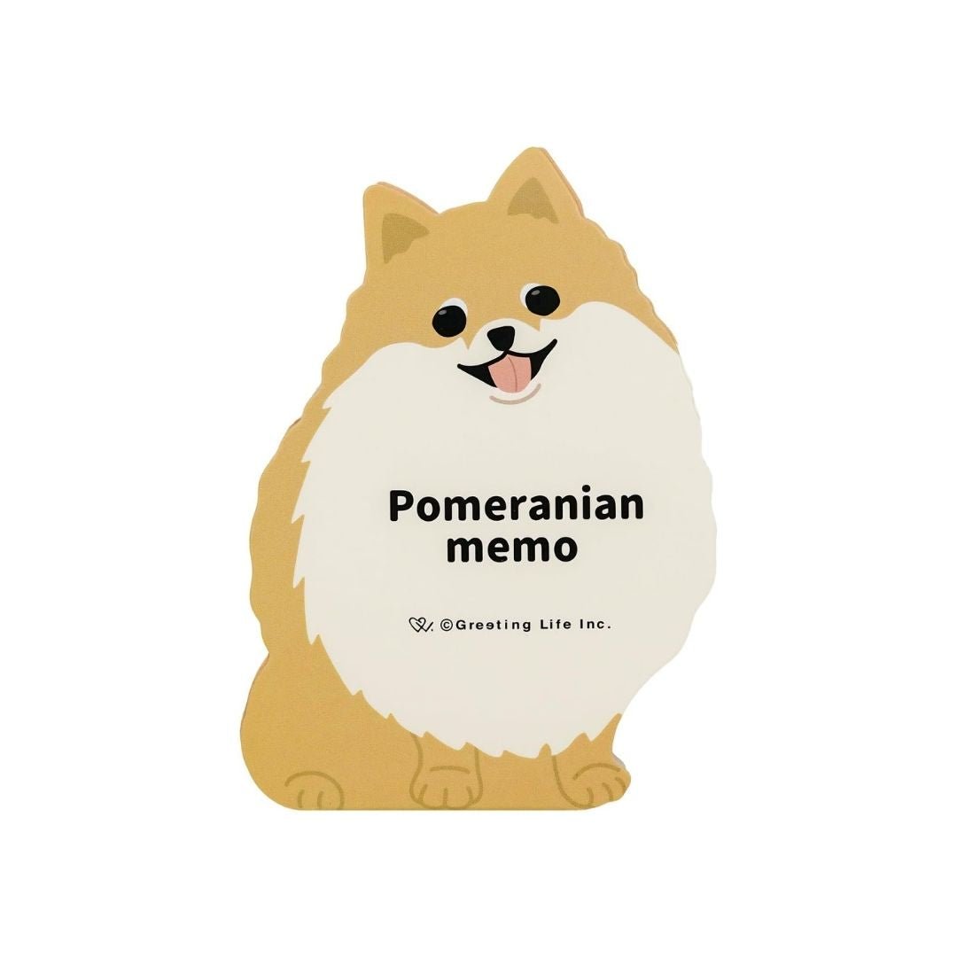 Animal Memo Pad - Pomeranian - Greeting Life