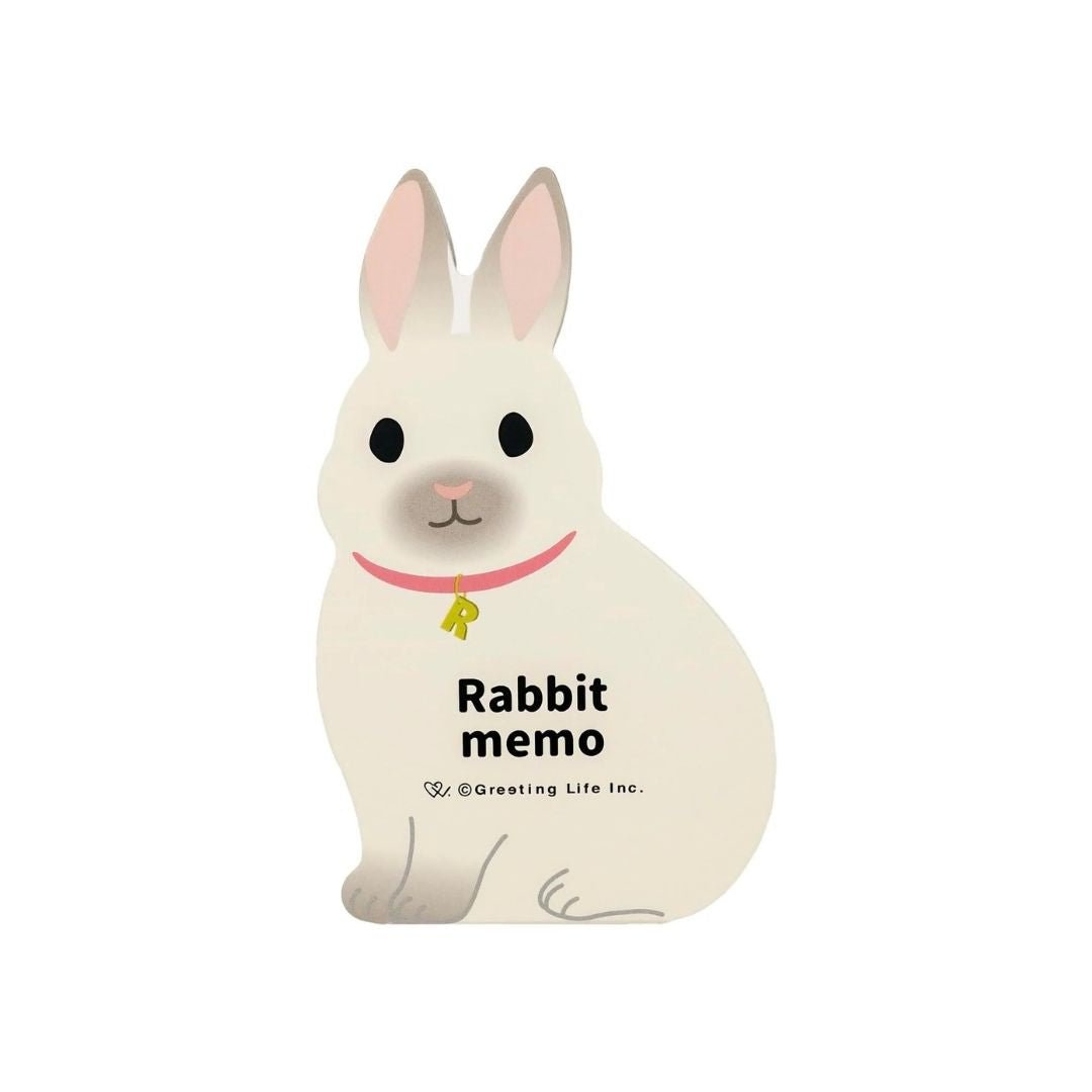 Animal Memo Pad - Rabbit - Greeting Life