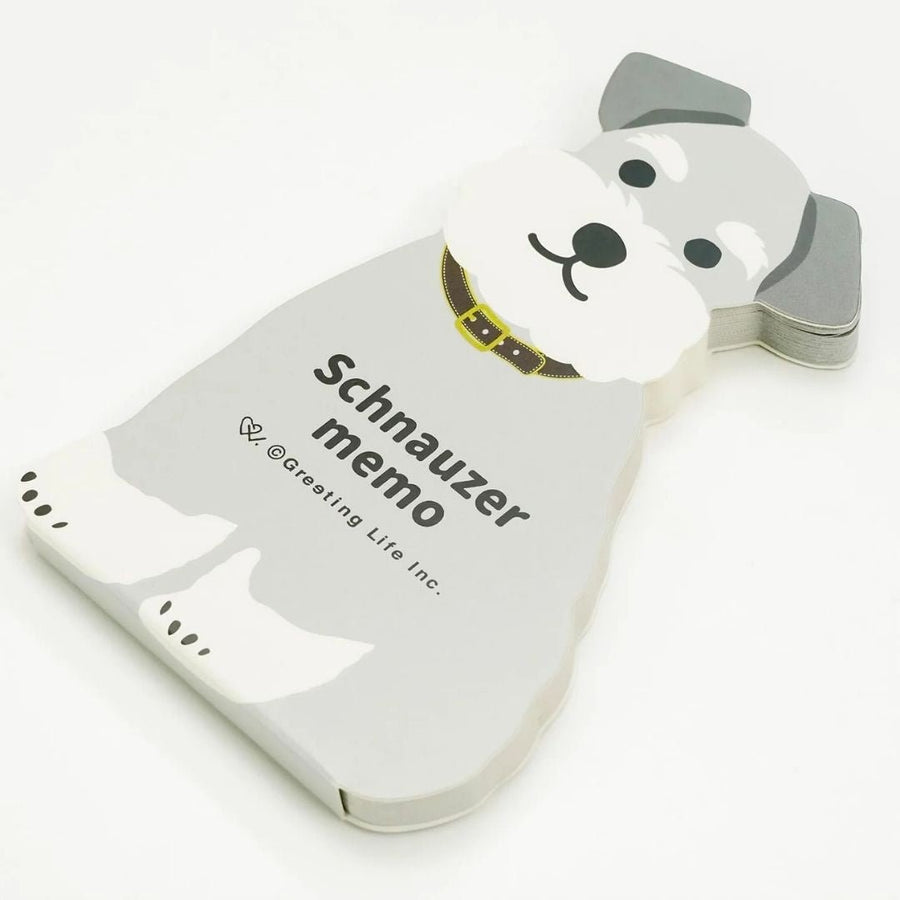 Animal Memo Pad - Schnauzer - Greeting Life