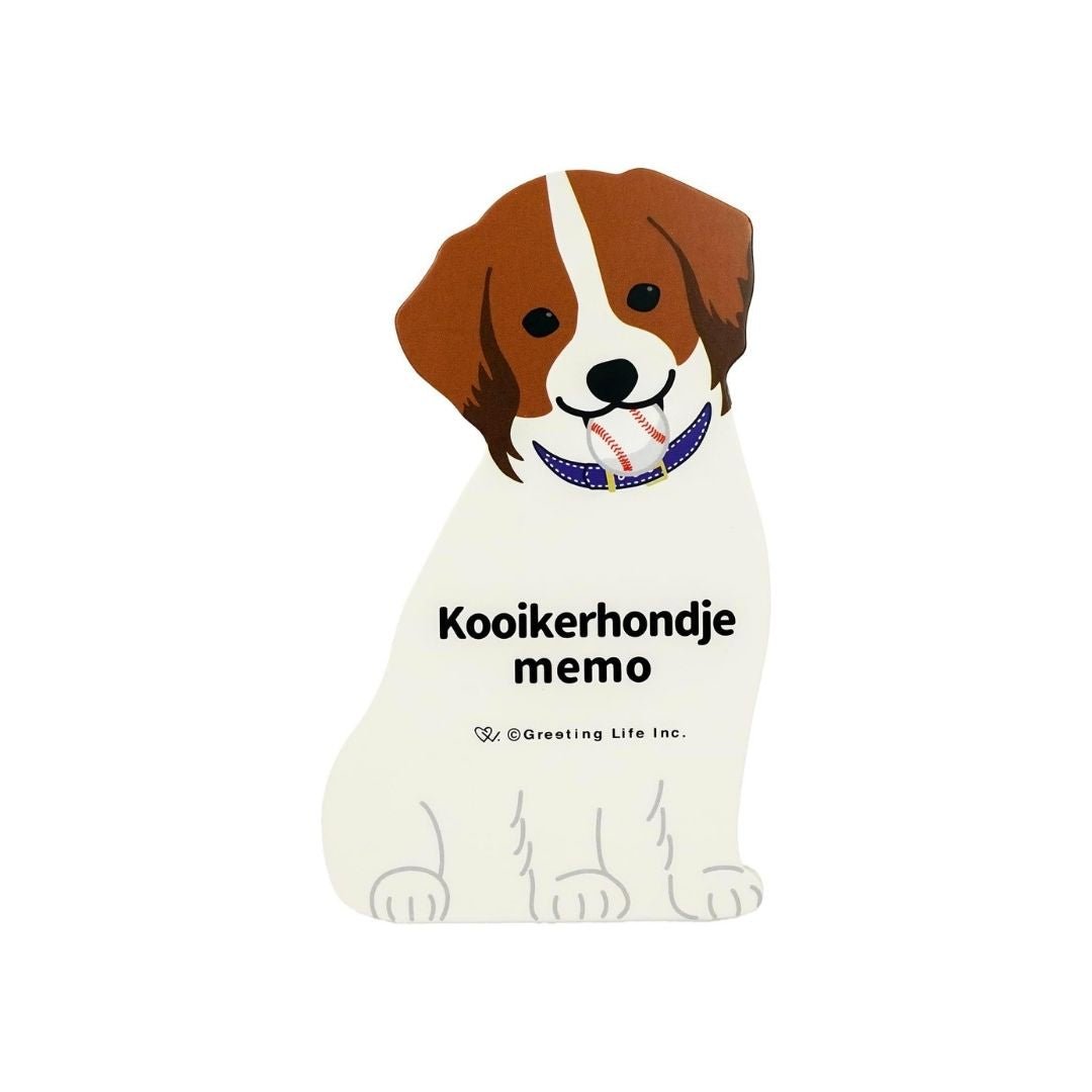 Animal Memo Pad - Spaniel - Greeting Life
