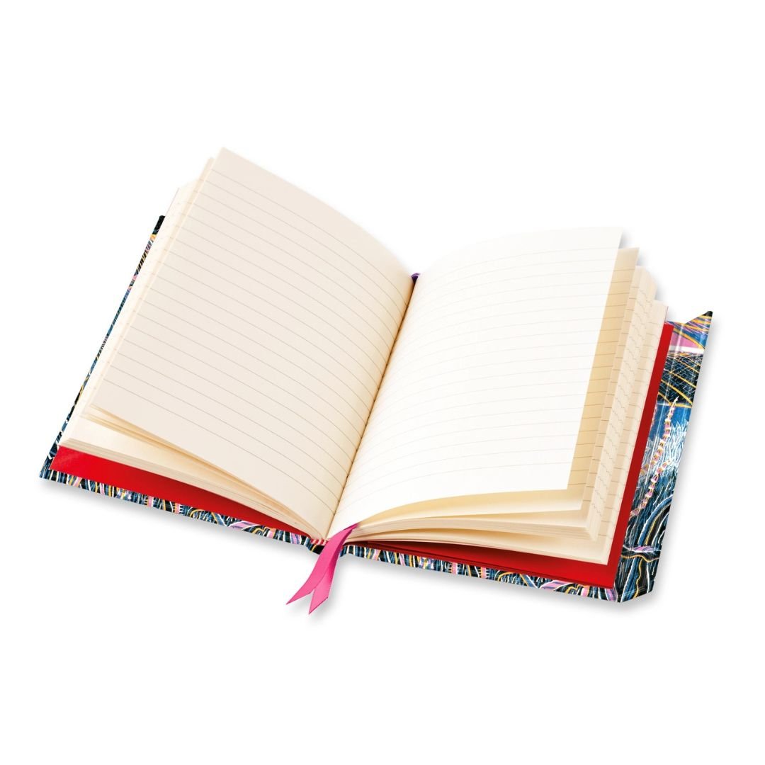 Annie Soudain Wayside Winter A5 Foiled Journal - Flame Tree