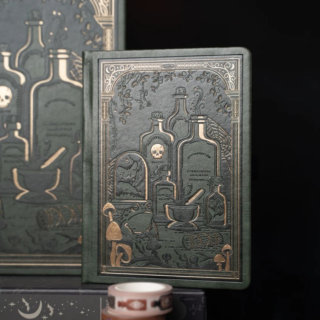 Apothecary Shelf Dot Grid Journal - B6 - Archer & Olive
