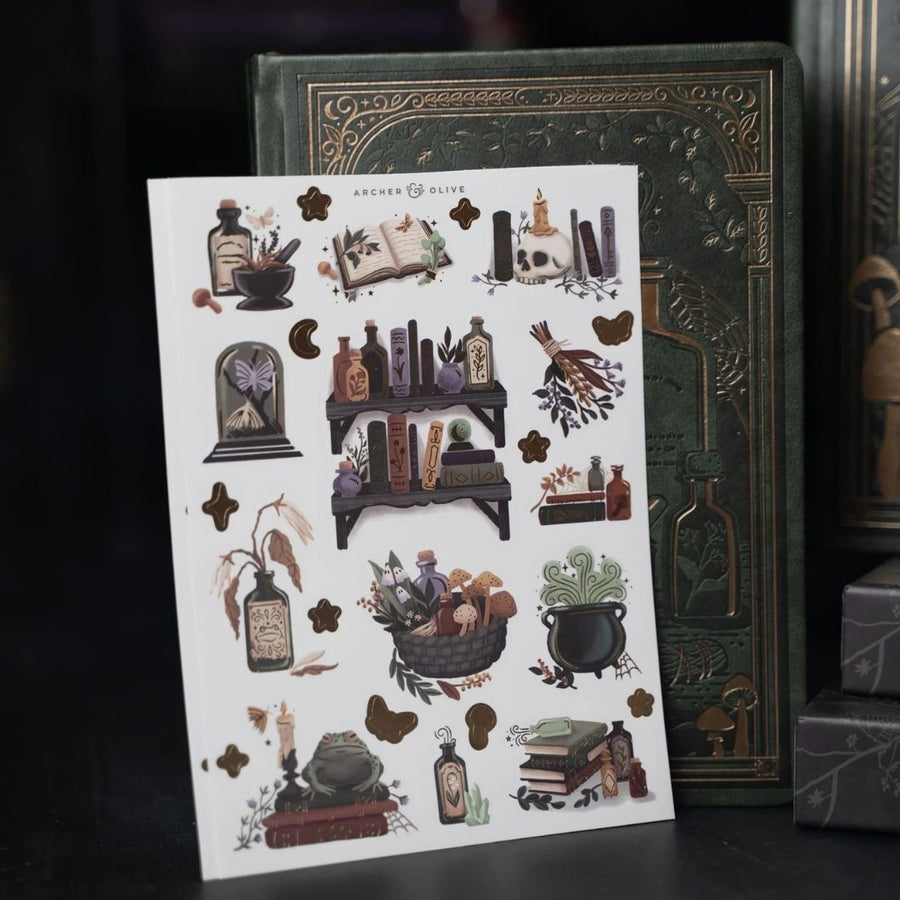 Apothecary Shelf Sticker Set - Archer & Olive
