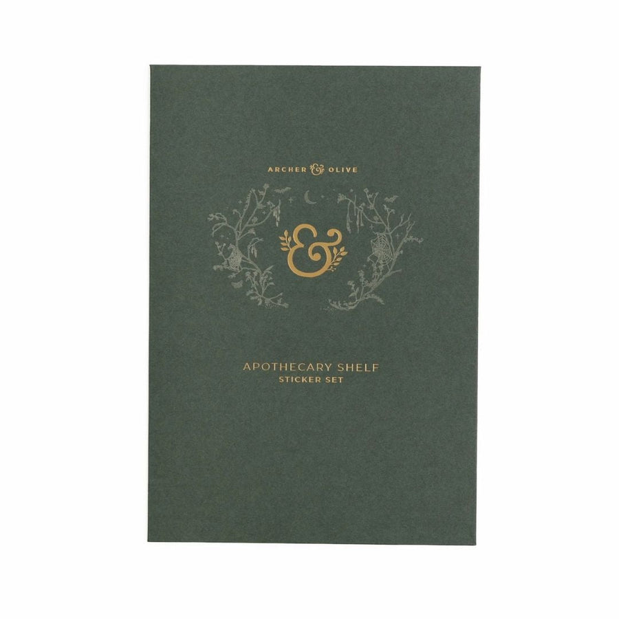 Apothecary Shelf Sticker Set - Archer & Olive