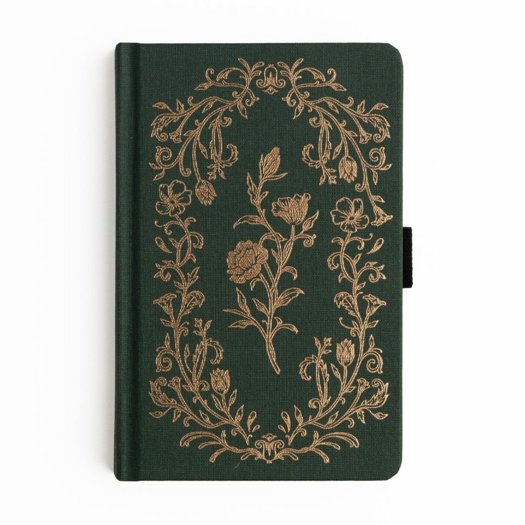 Archer & Olive Antique Floral Luxury Notebook - Pocket - Archer & Olive