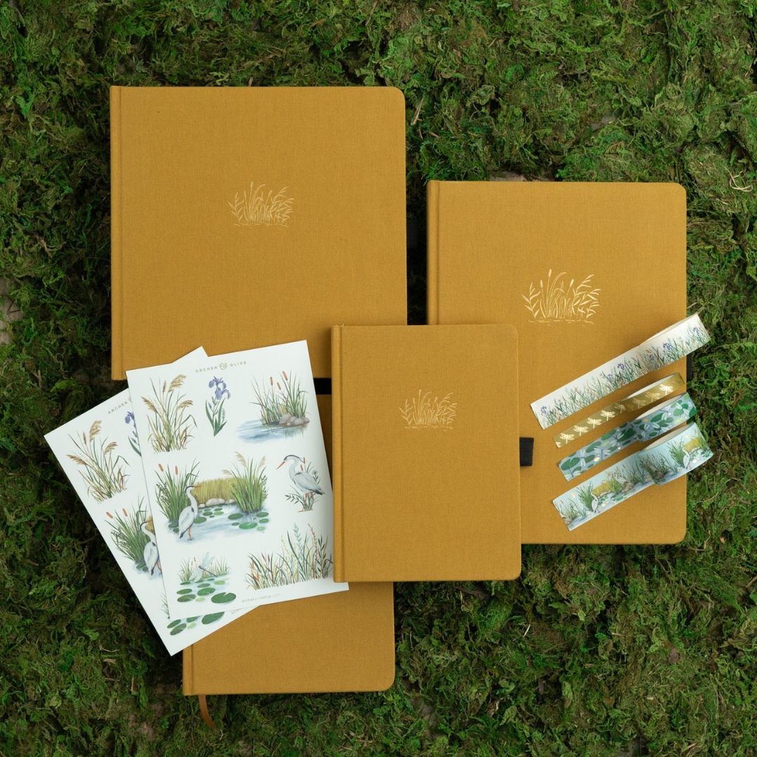 Archer & Olive Gentle Breeze A6 Dot Grid Journal - Archer & Olive - Under the Rowan Trees