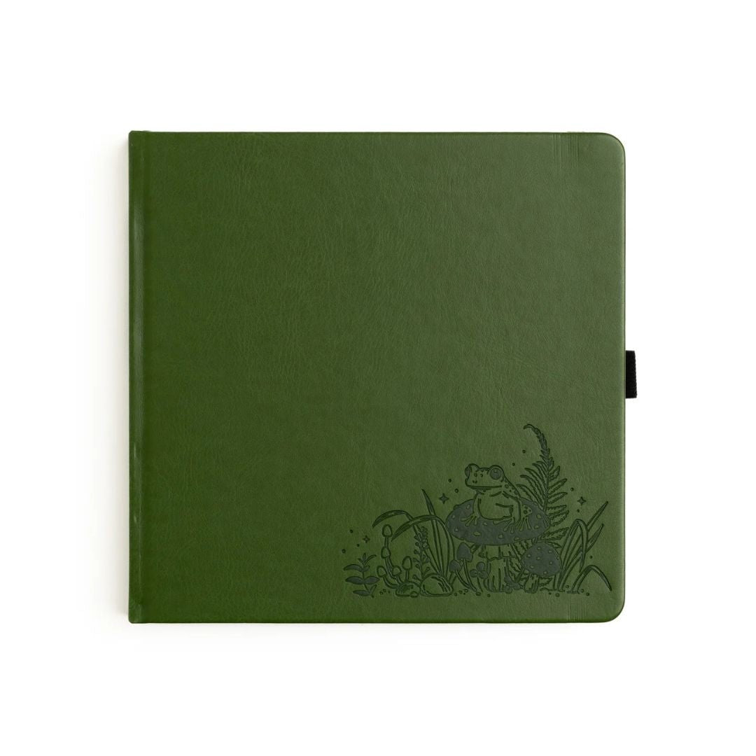 Archer & Olive Mushroom Monarch Square Dot Grid Notebook - Archer & Olive - Under the Rowan Trees