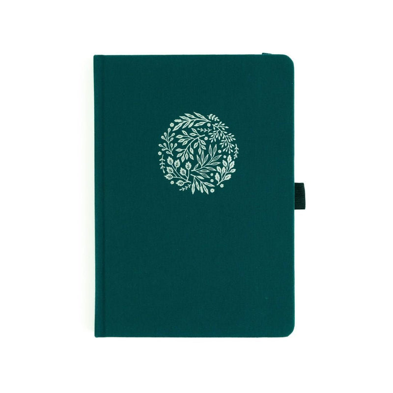 Signature Floral Dot Grid Notebook-Notebooks-Archer & Olive-A5