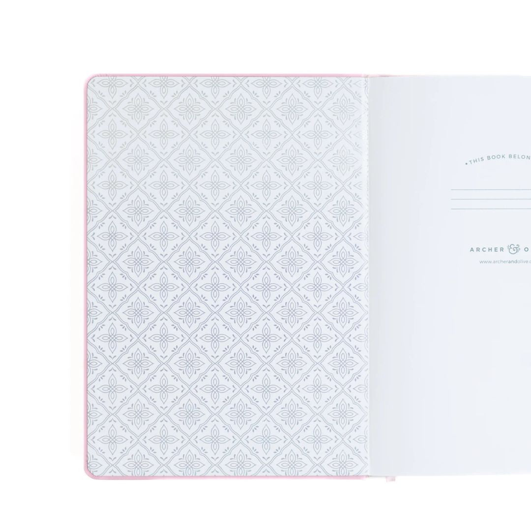 Archer & Olive Storybook in Pink Square Dotted Journal - Archer & Olive - Under the Rowan Trees