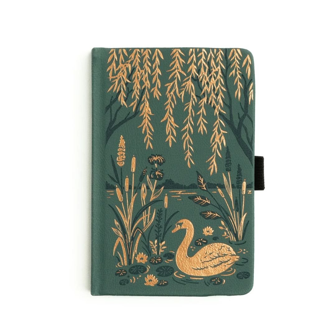 Archer & Olive Swan Pond A6 Dot Grid Journal - Archer & Olive - Under the Rowan Trees