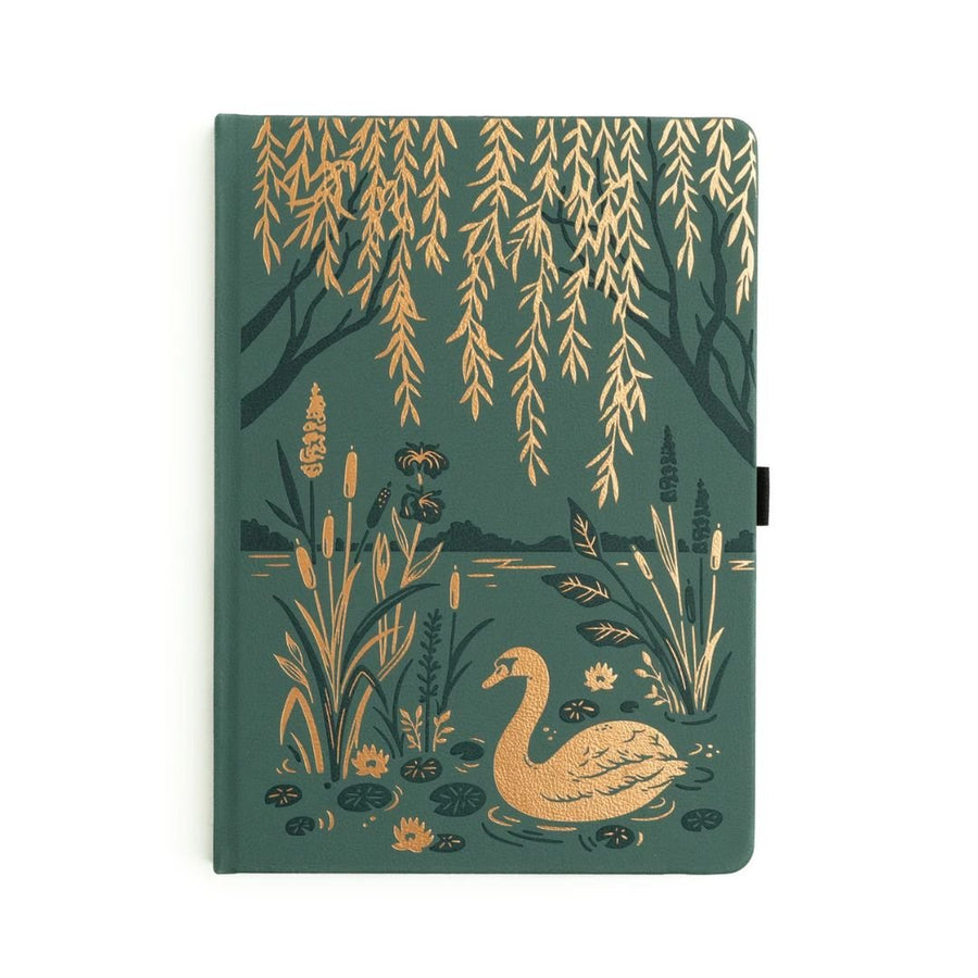 Archer & Olive Swan Pond B5 Dot Grid Notebook - Archer & Olive - Under the Rowan Trees