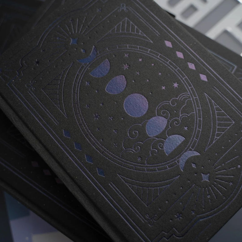 Wonderstruck B5 Blackout Dot Grid Notebook-Notebooks-Archer & Olive-