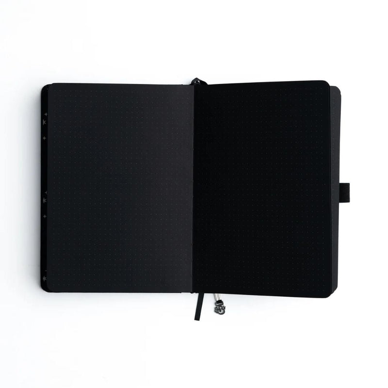 Wonderstruck B5 Blackout Dot Grid Notebook-Notebooks-Archer & Olive-