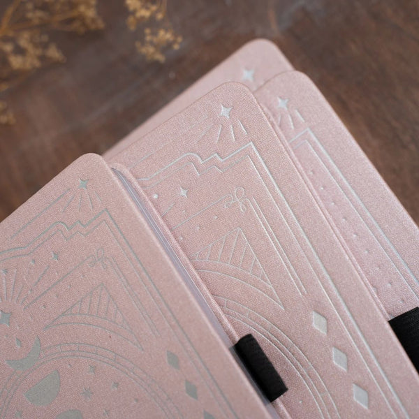 Wonderstruck in Shimmer Luxury Dotted Journal-Notebooks-Archer & Olive-A5
