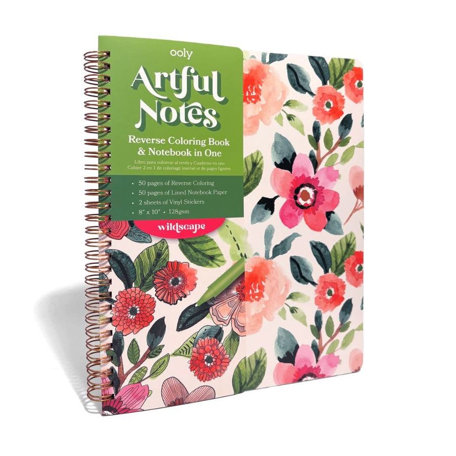 Artful Notes Notebook - Wildscape - Ooly