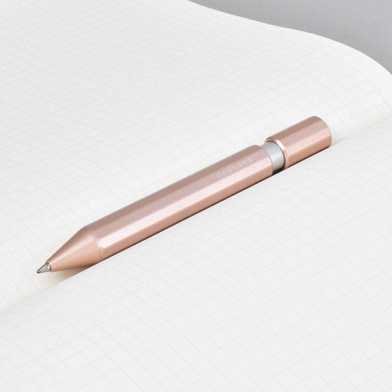 Metalic Rollerball Pen - Luxurious Smooth Writing-Pens-Andhand-Blush Pink