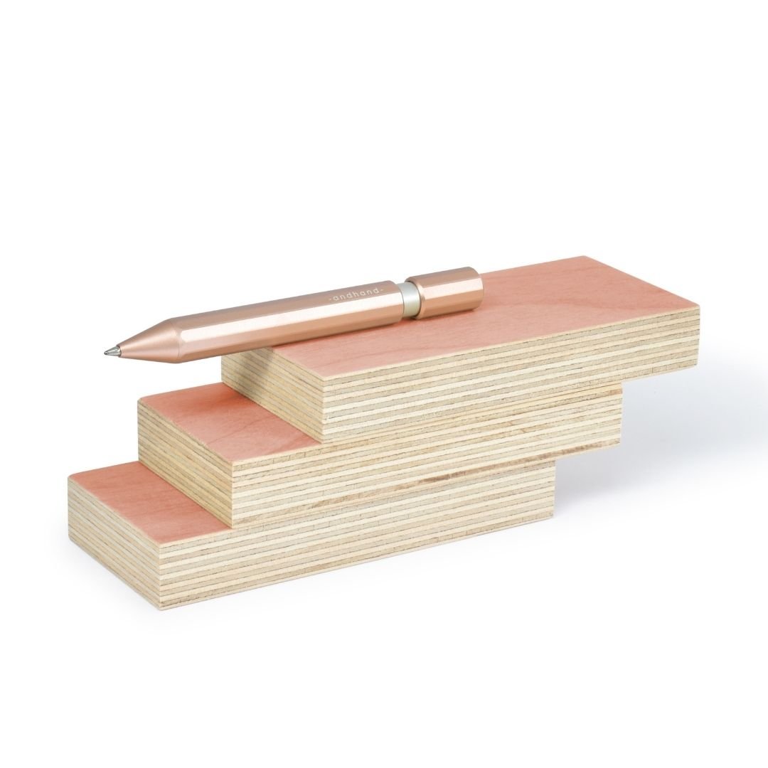 Aspect Retractable Pen - Blush Pink - Andhand - Under the Rowan Trees