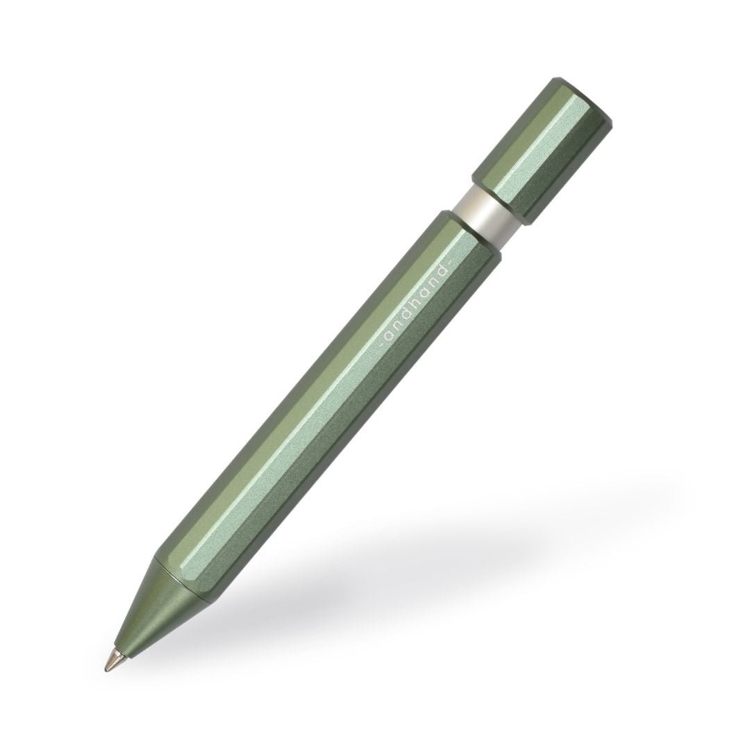 Aspect Retractable Pen - Forest Green - Andhand - Under the Rowan Trees