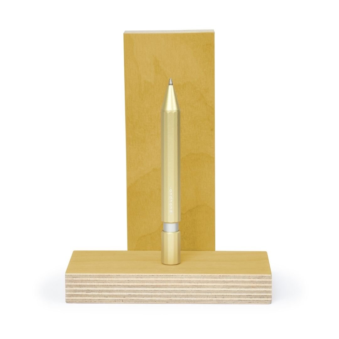 Aspect Retractable Pen - Gold Lustre - Andhand - Under the Rowan Trees