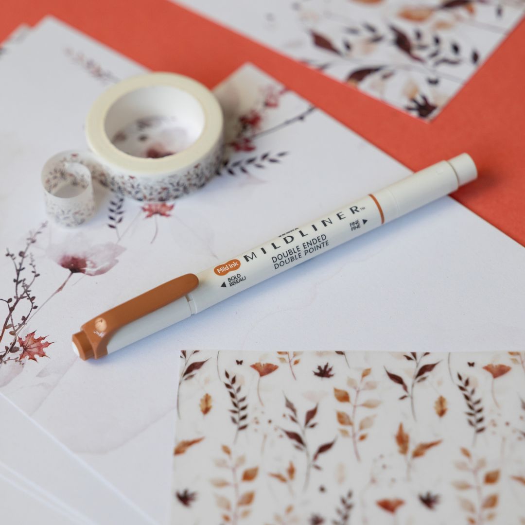 Autumn Leaves Stationery Rowan Berry Box - Under the Rowan Trees