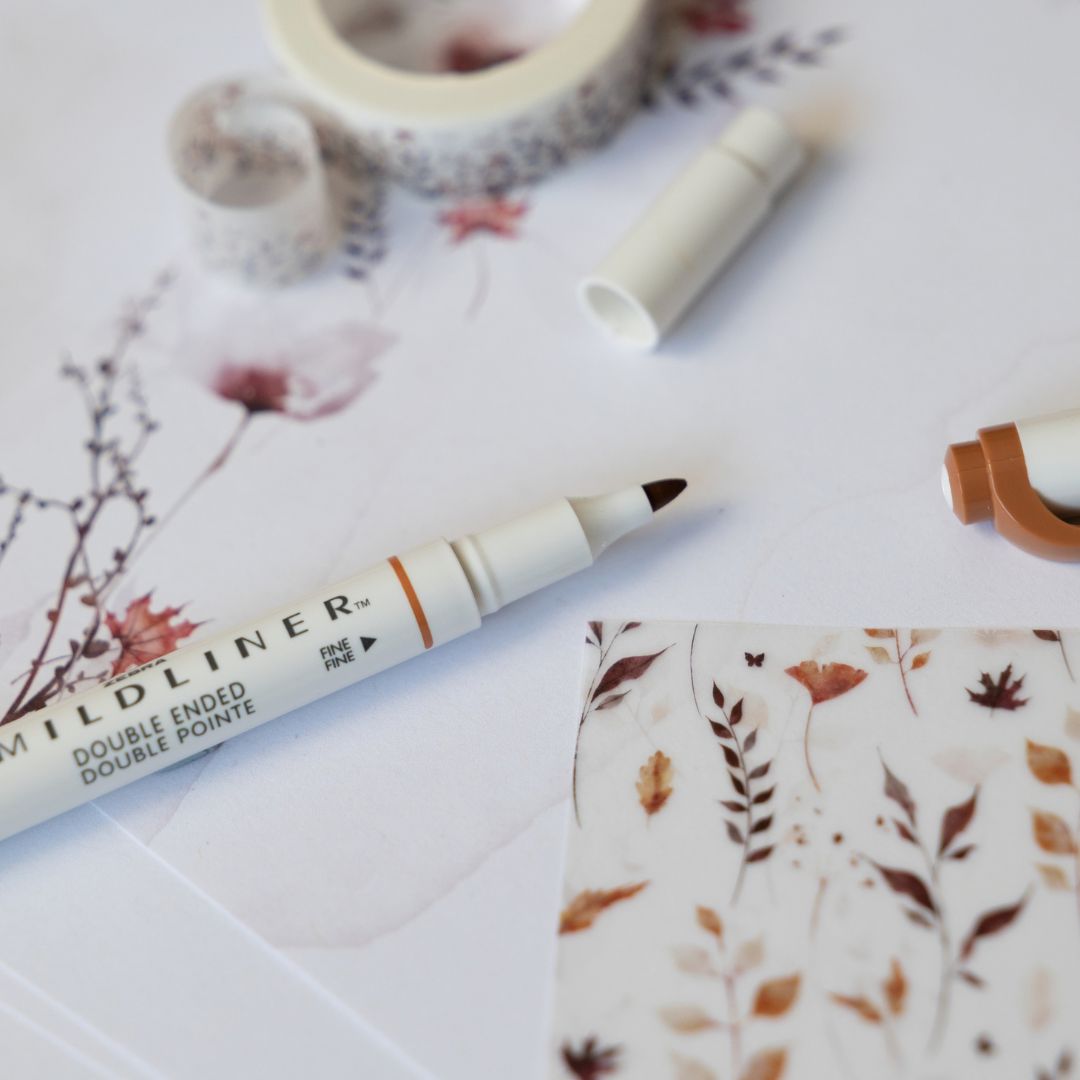 Autumn Leaves Stationery Rowan Berry Box - Under the Rowan Trees