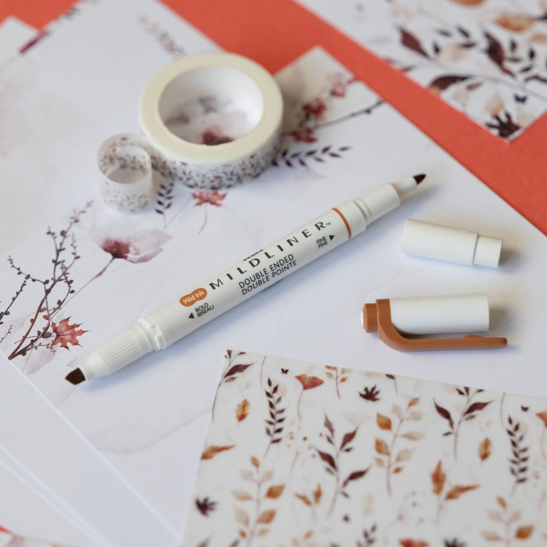 Autumn Leaves Stationery Rowan Berry Box - Under the Rowan Trees