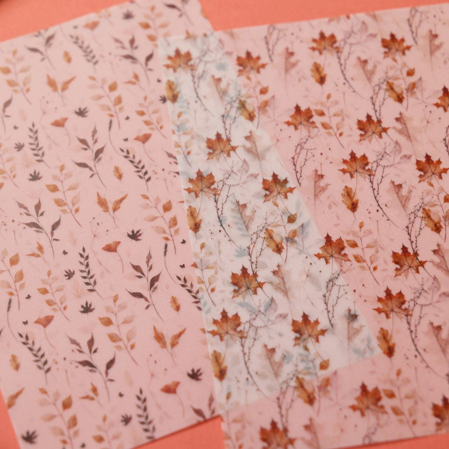 Autumn Leaves Stationery Rowan Berry Box - Under the Rowan Trees