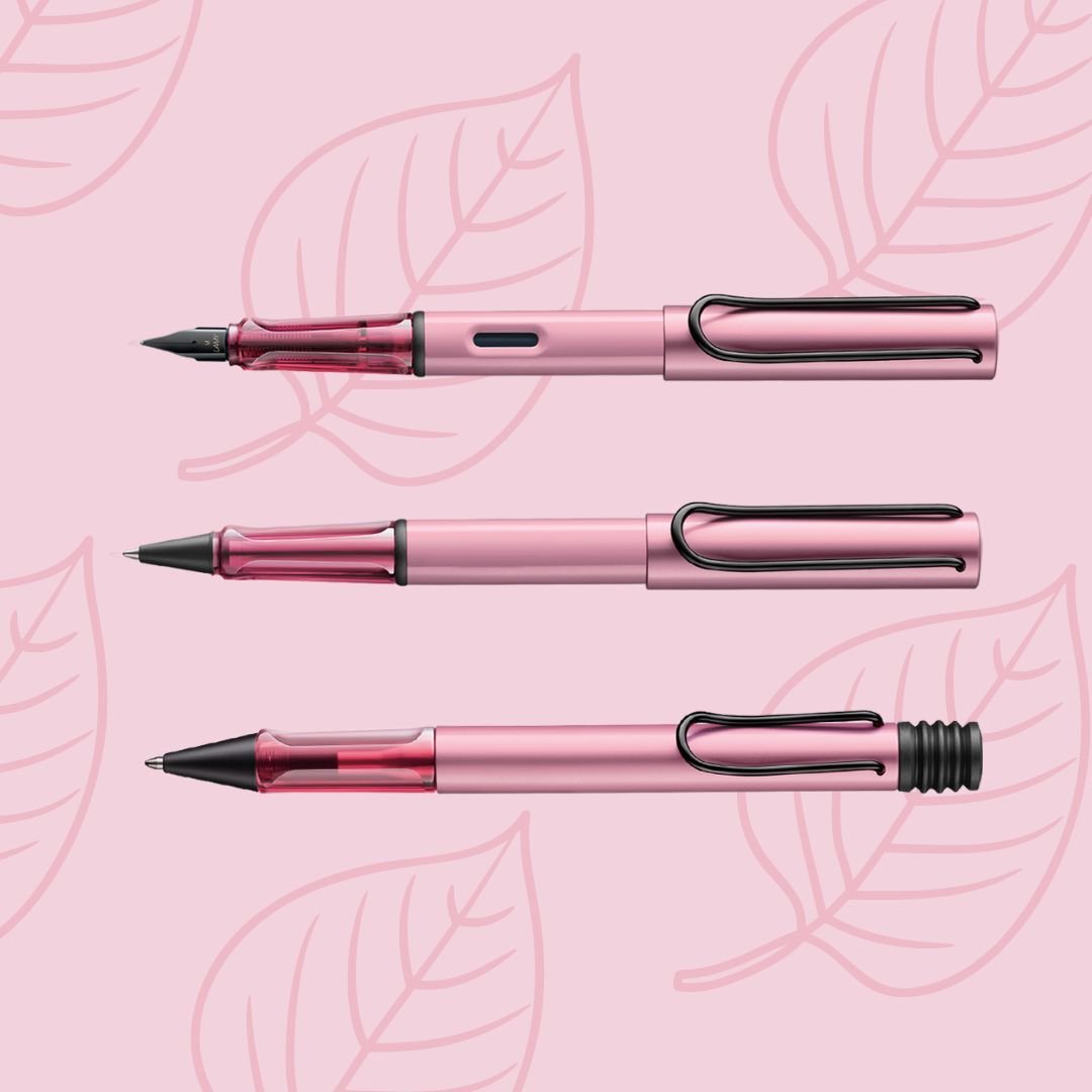 Autumn Pink Lamy AL - star Fountain Pen - Lamy - Under the Rowan Trees