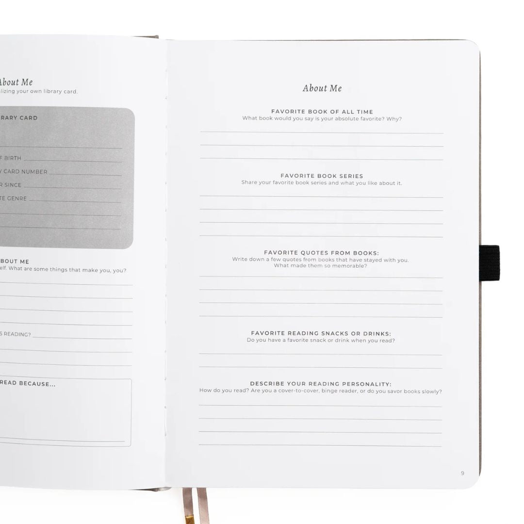 B5 Reading Journal Vintage Library in Lilac Archer & Olive - Archer & Olive