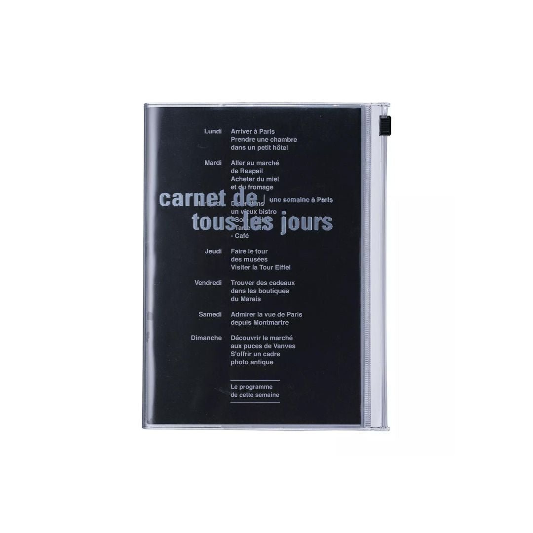 B6 Notebook Tous le Jours-Notebooks-Mark's Inc.-Black