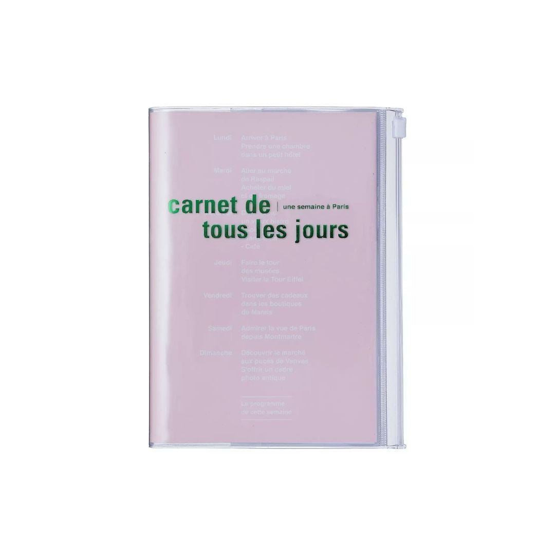 B6 Notebook Tous le Jours-Notebooks-Mark's Inc.-Light Pink