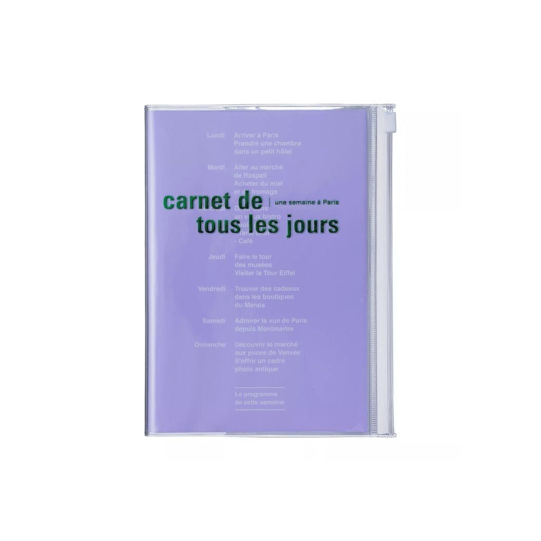 B6 Notebook Tous le Jours-Notebooks-Mark's Inc.-Light Purple