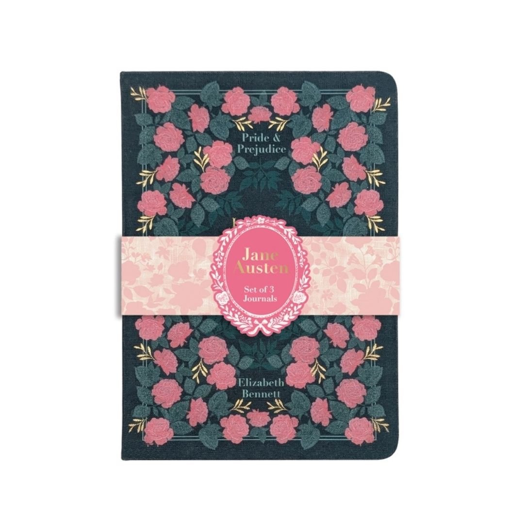 B6 Notebooks Pride & Prejudice Set of 3 - Portico Designs