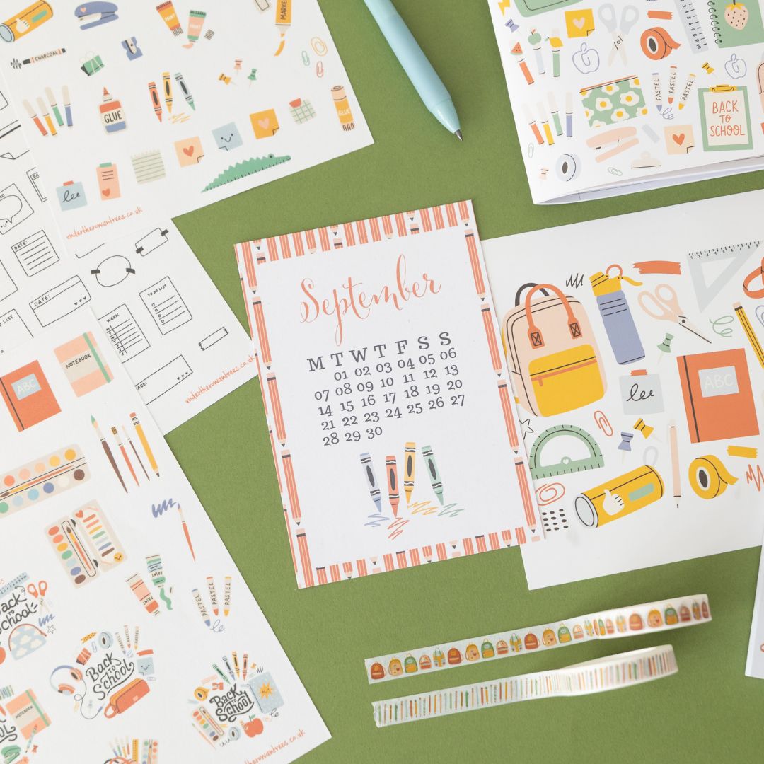 Back to School Stationery Rowan Berry Box - Under the Rowan Trees